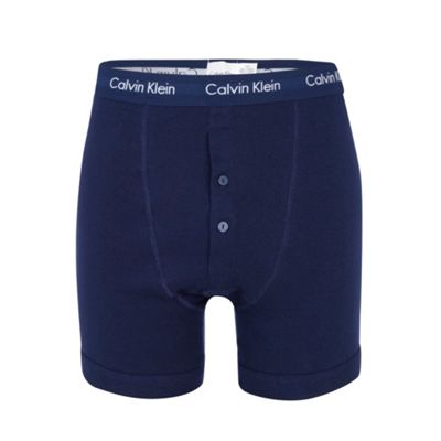 Calvin Klein Underwear Navy button boxer shorts